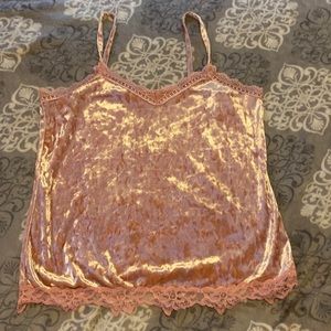 vintage velour tank